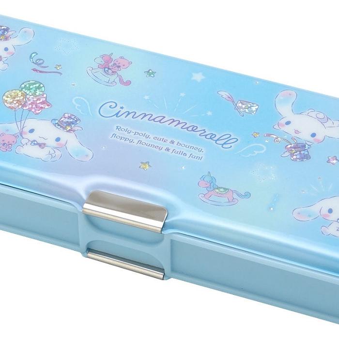 Hello Kitty Cinnamoroll 2-Way Pencil Case Niebieskie | PL_HK30641