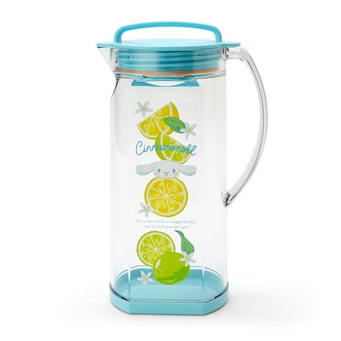 Hello Kitty Cinnamoroll Acrylic Water Pitcher (Summer Weather) Żółte | PL_HK49777