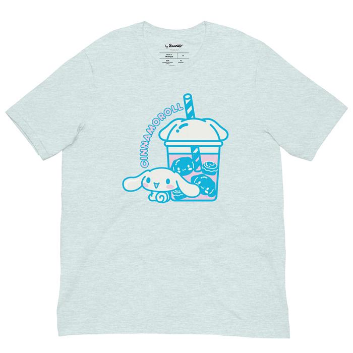 Hello Kitty Cinnamoroll Bubble Tea Tee Niebieskie | PL_HK23139