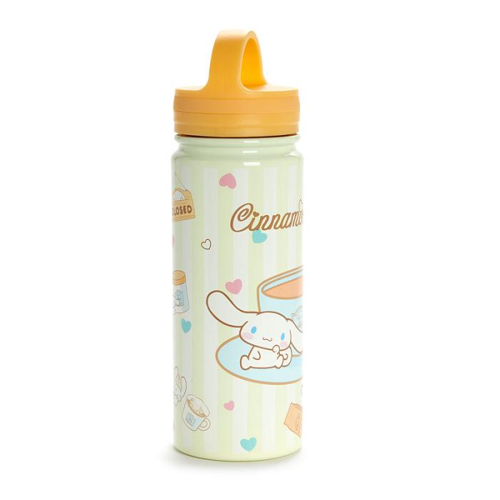 Hello Kitty Cinnamoroll Café Stainless Steel Water Bottle Beżowe | PL_HK90933