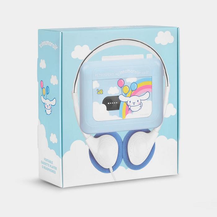 Hello Kitty Cinnamoroll Classic CP-81 Portable Cassette Player Niebieskie | PL_HK81842