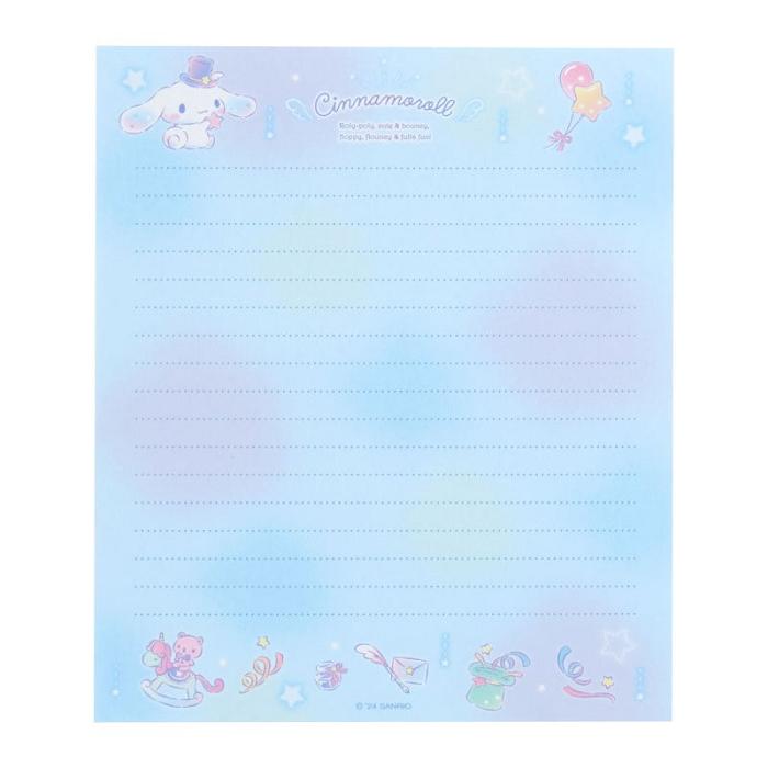 Hello Kitty Cinnamoroll Classic Letter Set Różowe Niebieskie | PL_HK73249