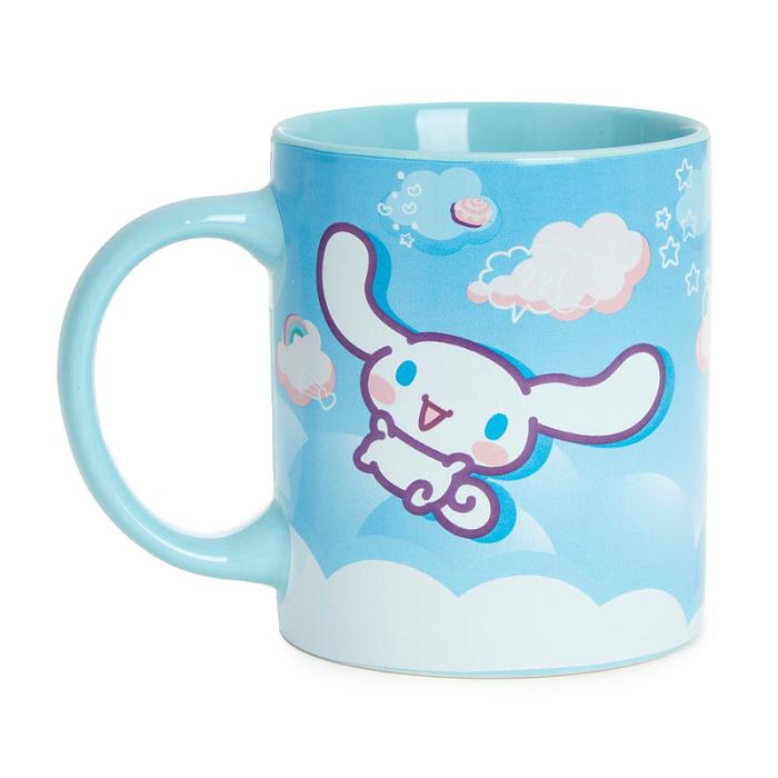 Hello Kitty Cinnamoroll Coffee Mug Warmer Set Niebieskie | PL_HK68829