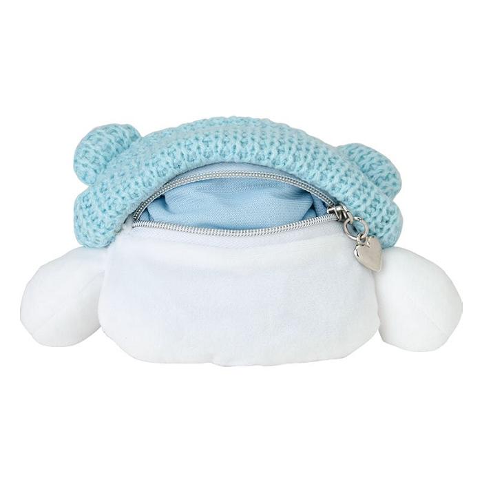 Hello Kitty Cinnamoroll Cozy Cap Mascot Clip Pouch Niebieskie Białe | PL_HK52726