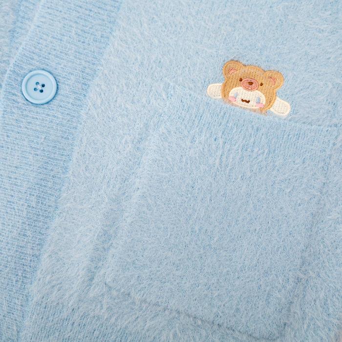 Hello Kitty Cinnamoroll Cozy Kuma JapanLA Cardigan Niebieskie | PL_HK27757