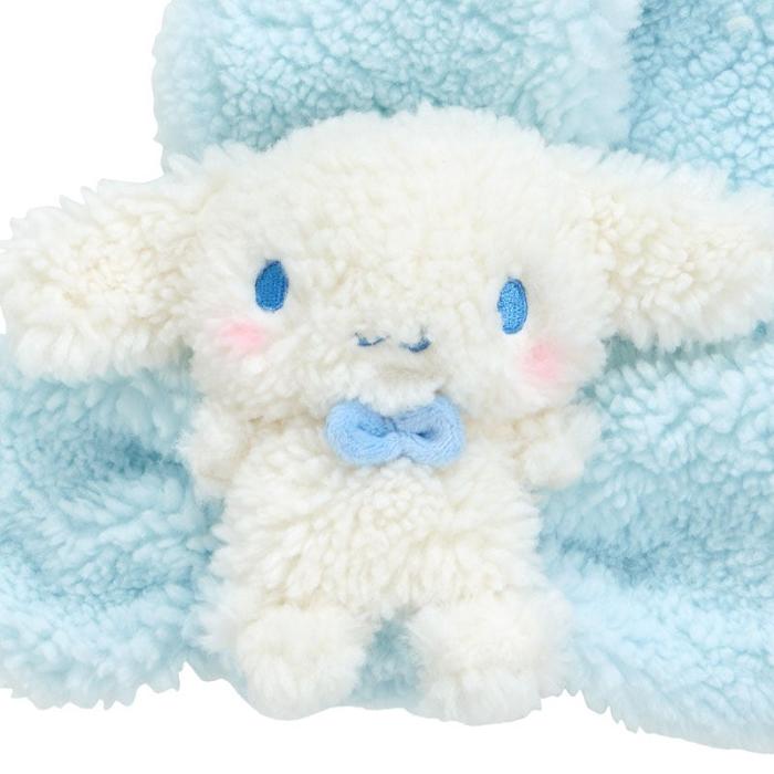 Hello Kitty Cinnamoroll Cozy Sherpa Kids Wrap Scarf Niebieskie | PL_HK79812