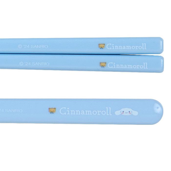 Hello Kitty Cinnamoroll Everyday Chopsticks & Spoon Set Niebieskie | PL_HK32268