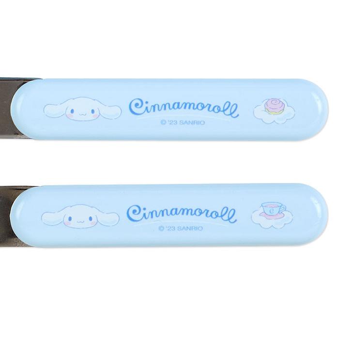 Hello Kitty Cinnamoroll Everyday Utensil Set Trio Niebieskie | PL_HK21802