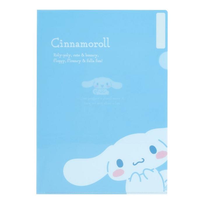 Hello Kitty Cinnamoroll Expressions 3-pc Clear File Folder Set Niebieskie | PL_HK20659