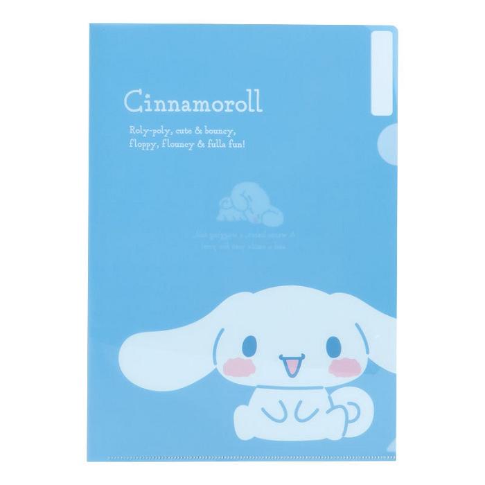 Hello Kitty Cinnamoroll Expressions 3-pc Clear File Folder Set Niebieskie | PL_HK20659