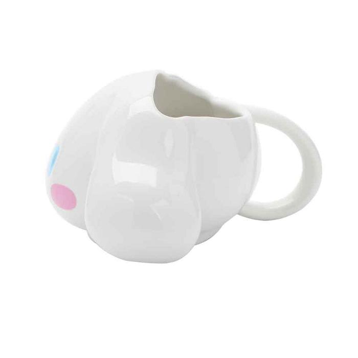 Hello Kitty Cinnamoroll Face Sculpted Mug Białe | PL_HK84935