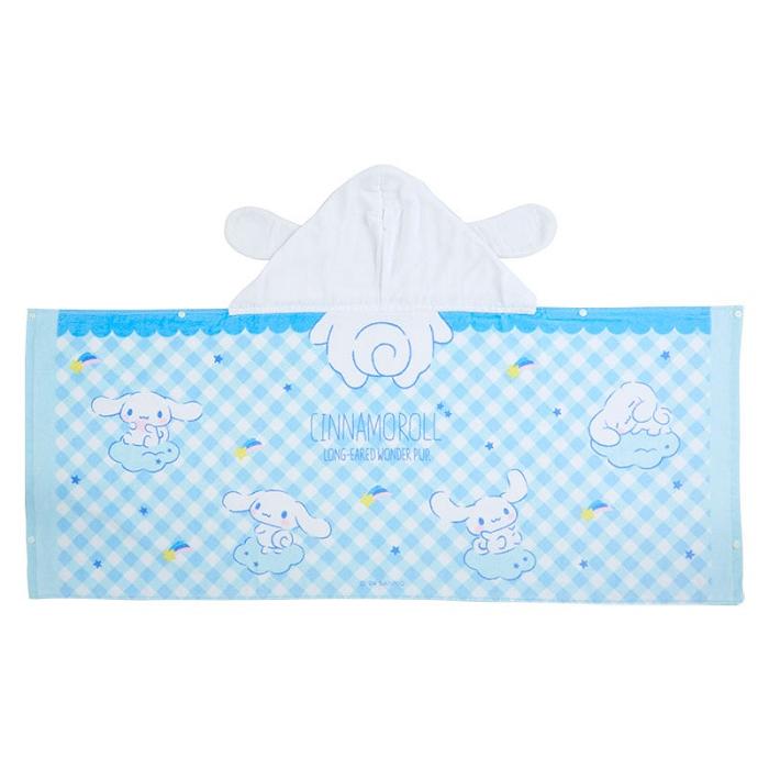 Hello Kitty Cinnamoroll Kids Hooded Towel Niebieskie | PL_HK98035