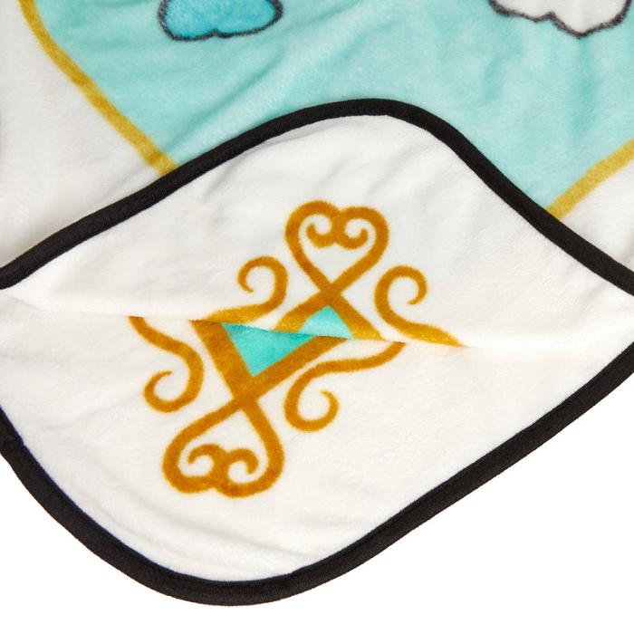 Hello Kitty Cinnamoroll Magic Wand Throw Blanket Niebieskie | PL_HK74275