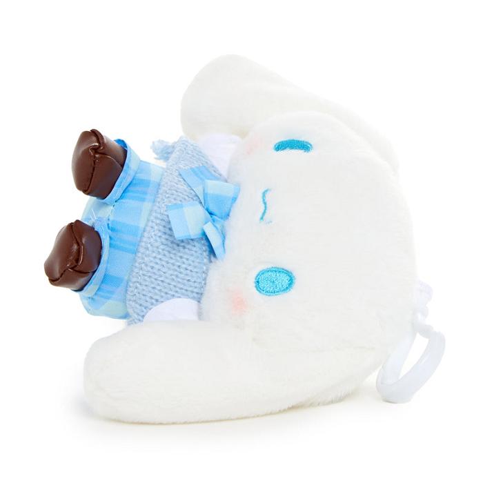 Hello Kitty Cinnamoroll Mascot Clip (Uniform Series) Białe Niebieskie | PL_HK97421