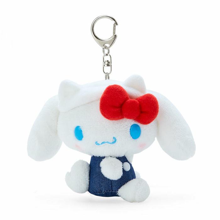 Hello Kitty Cinnamoroll Mascot Keychain Plush (Hello, Everyone! Series) Białe Niebieskie | PL_HK97687