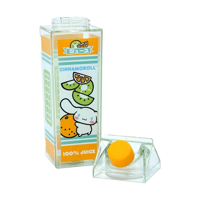 Hello Kitty Cinnamoroll Milk Carton Water Bottle (Orange & Kiwi) Żółte Zielone | PL_HK44064