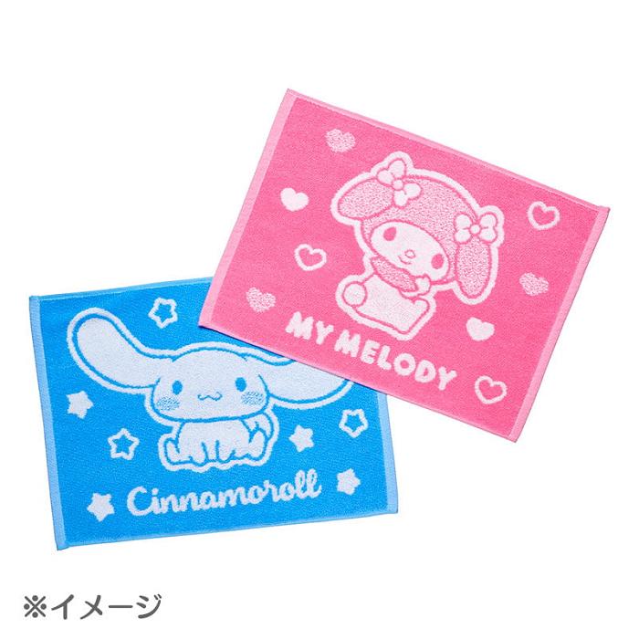 Hello Kitty Cinnamoroll Mini Cotton Bath Mat Niebieskie | PL_HK85787