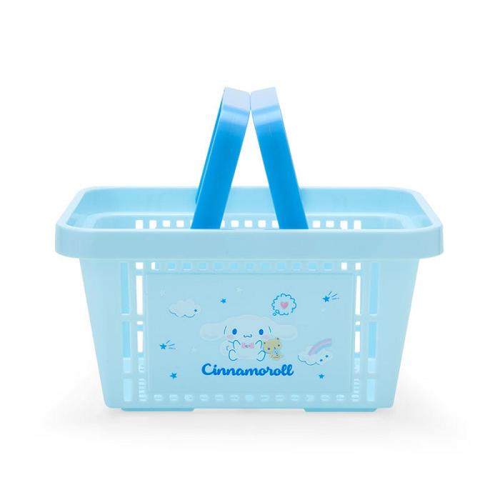 Hello Kitty Cinnamoroll Mini Shopping Storage Basket Niebieskie | PL_HK93663