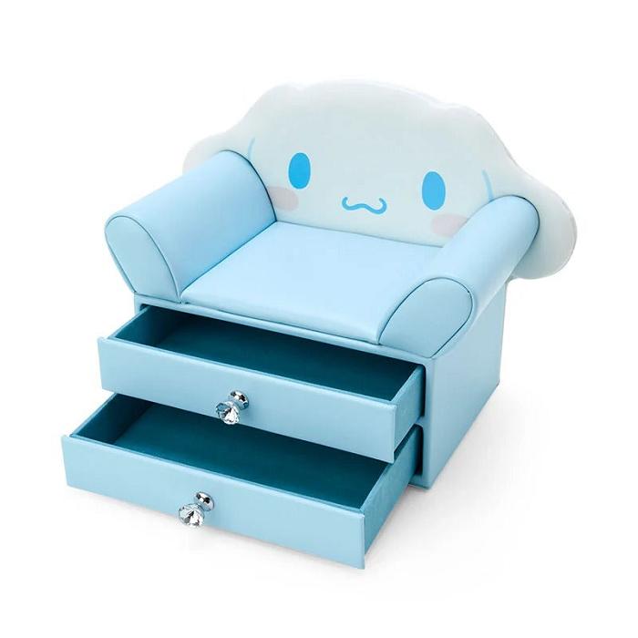 Hello Kitty Cinnamoroll Mini Sofa Storage Chest Niebieskie | PL_HK67945