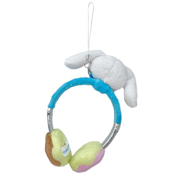 Hello Kitty Cinnamoroll Plush Headphones Bag Charm Białe Niebieskie | PL_HK33949