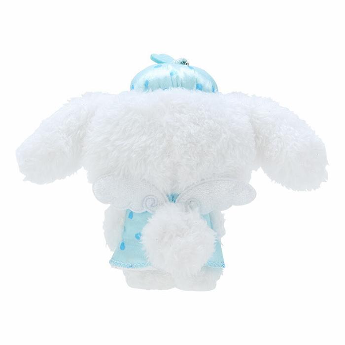 Hello Kitty Cinnamoroll Plush Keychain Mascot (Dreaming Angel Series Pt 2) Białe Niebieskie | PL_HK49804