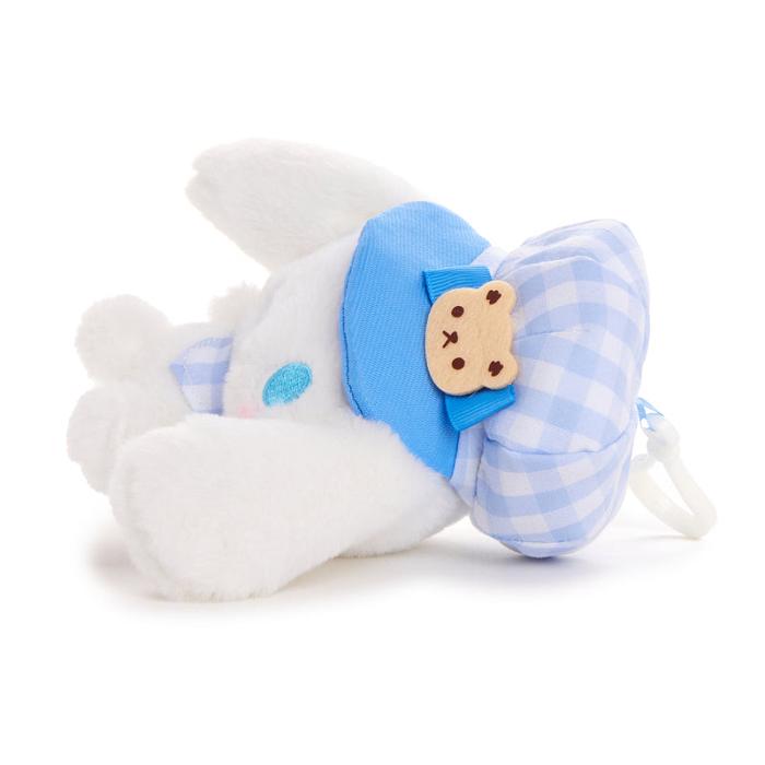 Hello Kitty Cinnamoroll Plush Mascot Clip (Gingham Cap Series) Białe Niebieskie | PL_HK49314