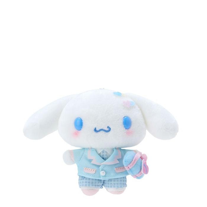 Hello Kitty Cinnamoroll Plush Mascot Keychain (Sanrio Academy Series) Białe Niebieskie | PL_HK62636