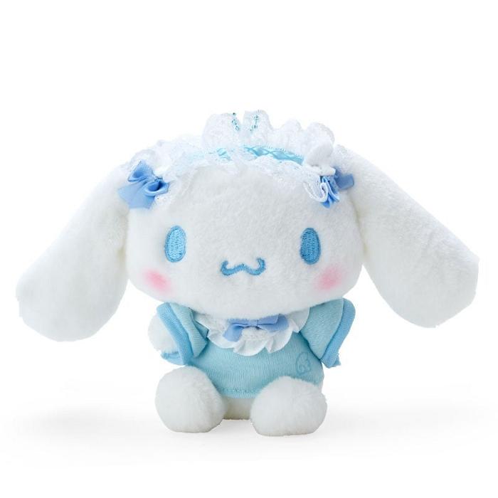 Hello Kitty Cinnamoroll Plush Mascot Keychain (Sky Blue Series) Białe Niebieskie | PL_HK69880