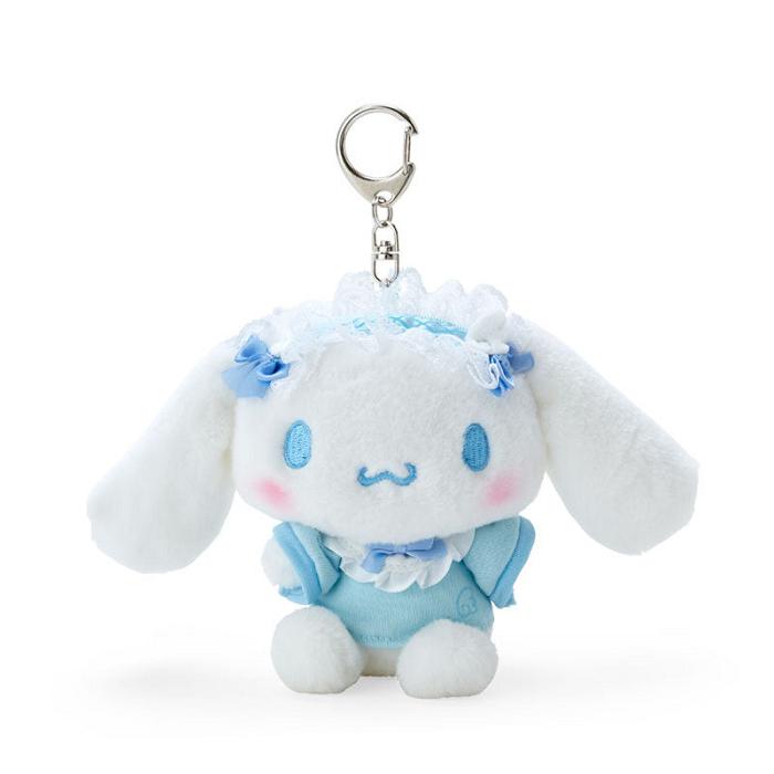 Hello Kitty Cinnamoroll Plush Mascot Keychain (Sky Blue Series) Białe Niebieskie | PL_HK69880