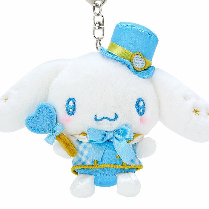 Hello Kitty Cinnamoroll Plush Mascot Keychain (Love You More Series) Niebieskie | PL_HK89387