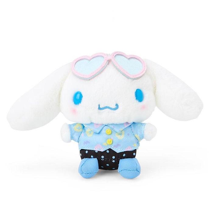 Hello Kitty Cinnamoroll Plush Mascot Keychain (Day at the Funfair Series) Białe Niebieskie | PL_HK73253