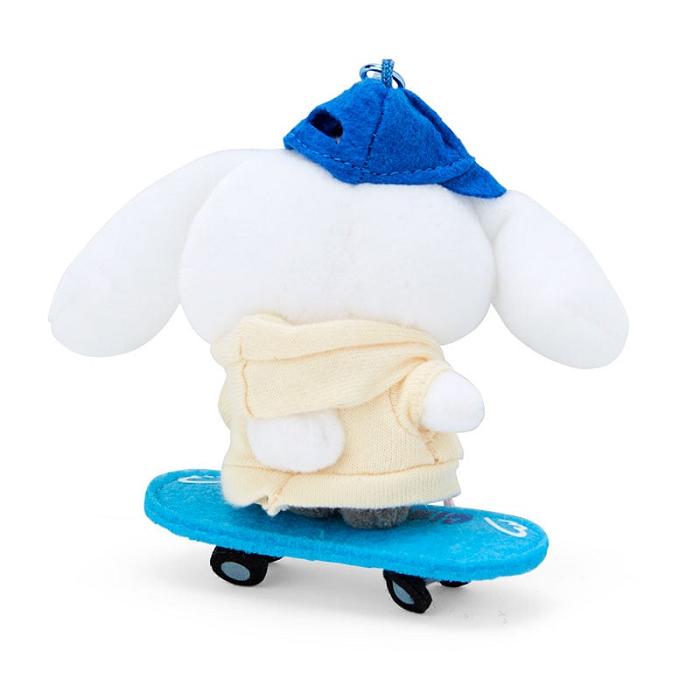 Hello Kitty Cinnamoroll Plush Mascot Keychain (Sk8r Squad Series) Niebieskie Białe | PL_HK82683