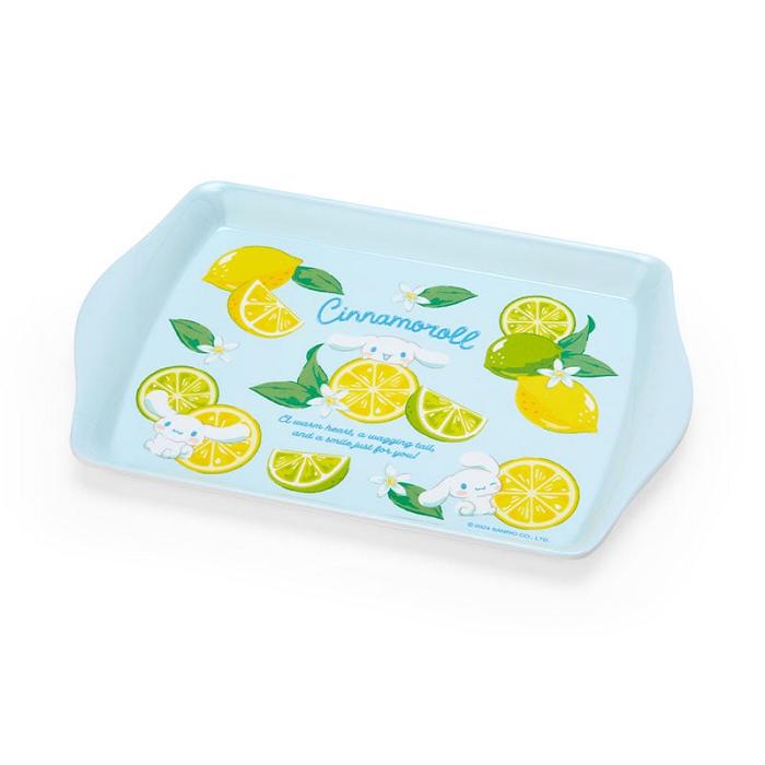 Hello Kitty Cinnamoroll Serving Tray (Summer Weather) Żółte | PL_HK40165