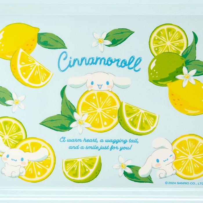 Hello Kitty Cinnamoroll Serving Tray (Summer Weather) Żółte | PL_HK40165