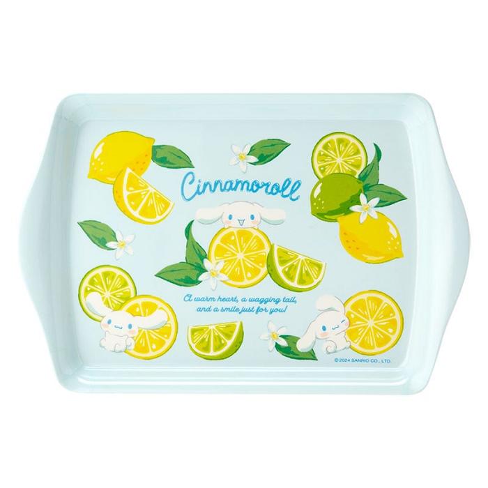 Hello Kitty Cinnamoroll Serving Tray (Summer Weather) Żółte | PL_HK40165