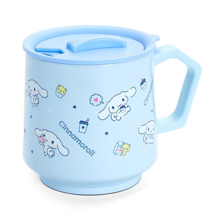 Hello Kitty Cinnamoroll Stainless Steel Mug Niebieskie | PL_HK96801