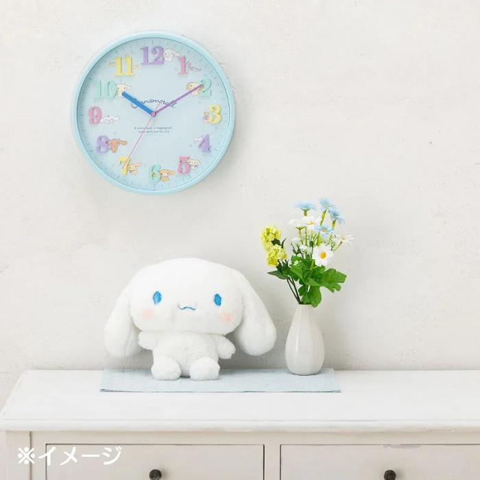 Hello Kitty Cinnamoroll Wall Clock Niebieskie | PL_HK82348