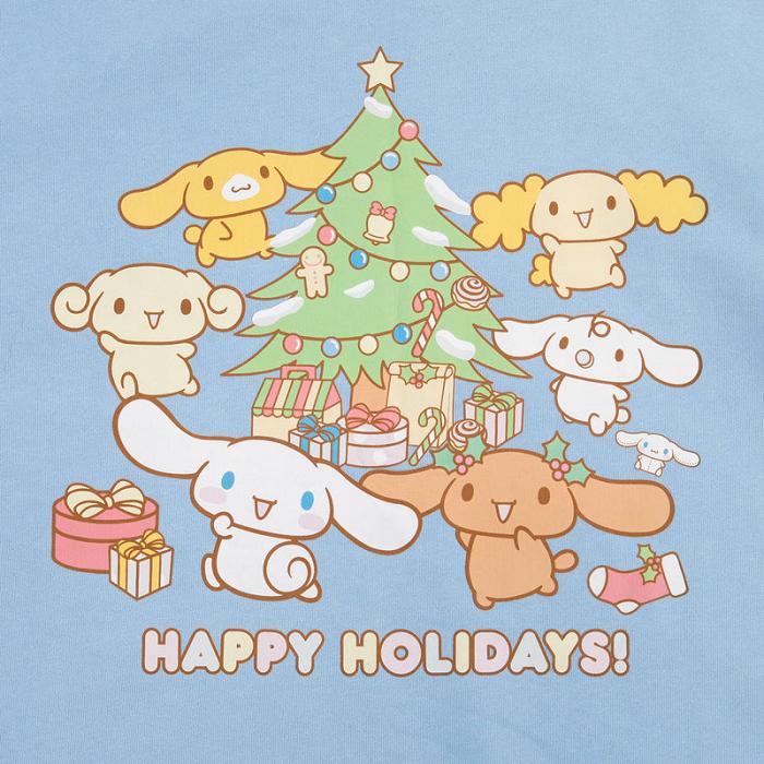 Hello Kitty Cinnamoroll and Friends x JapanLA Holiday Sweater Niebieskie | PL_HK89188