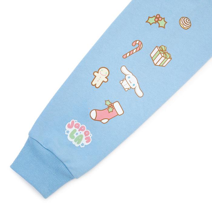 Hello Kitty Cinnamoroll and Friends x JapanLA Holiday Sweater Niebieskie | PL_HK89188