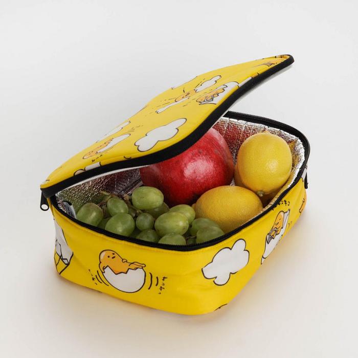 Hello Kitty Gudetama x Baggu Lunch Box Żółte | PL_HK21872