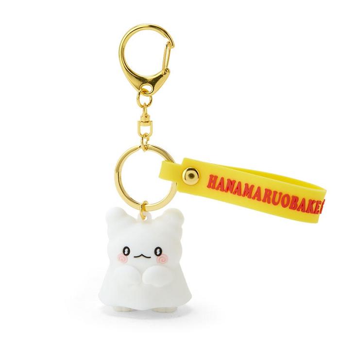 Hello Kitty Hanamaruobake Signature Keychain Białe | PL_HK76775