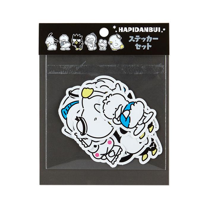 Hello Kitty Hapidanbui Sticker Pack (Bad Badtz-maru 30th Anniversary Series) Białe | PL_HK79016