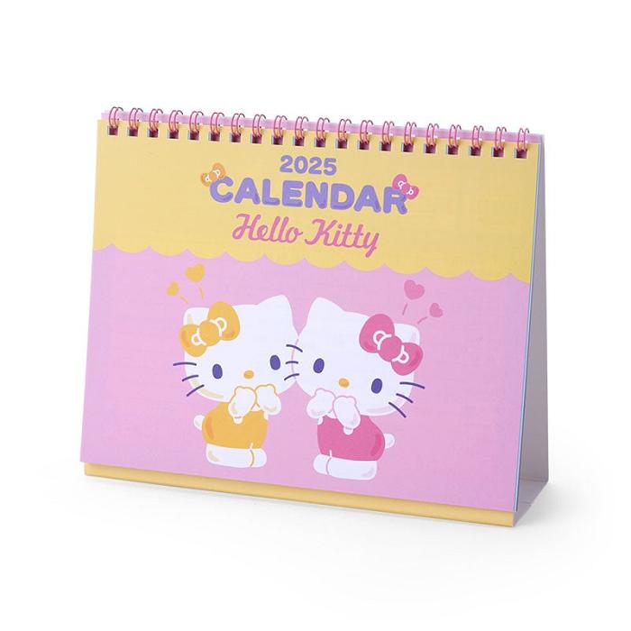 Hello Kitty Hello Kitty 2025 Desk Calendar Różowe | PL_HK36677