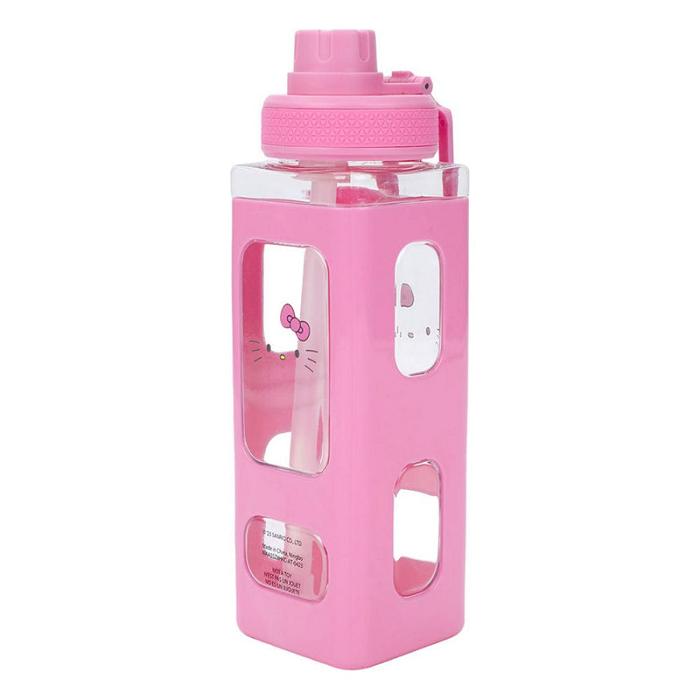 Hello Kitty Hello Kitty 24oz Square Travel Water Bottle Różowe | PL_HK41165