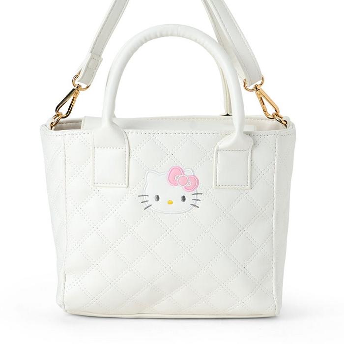 Hello Kitty Hello Kitty 2-Way Mini Quilted Białe | PL_HK26568