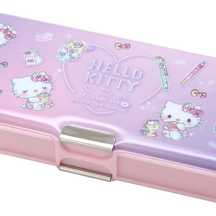 Hello Kitty Hello Kitty 2-Way Pencil Case Różowe | PL_HK83926