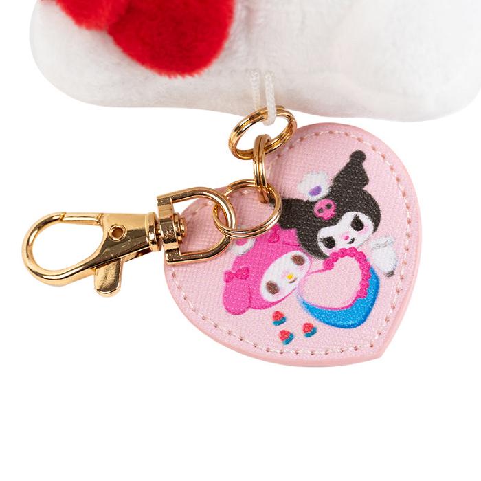 Hello Kitty Hello Kitty 50th Anniv. Plush Mascot Keychain (Full of Happy Series) Różowe | PL_HK40698