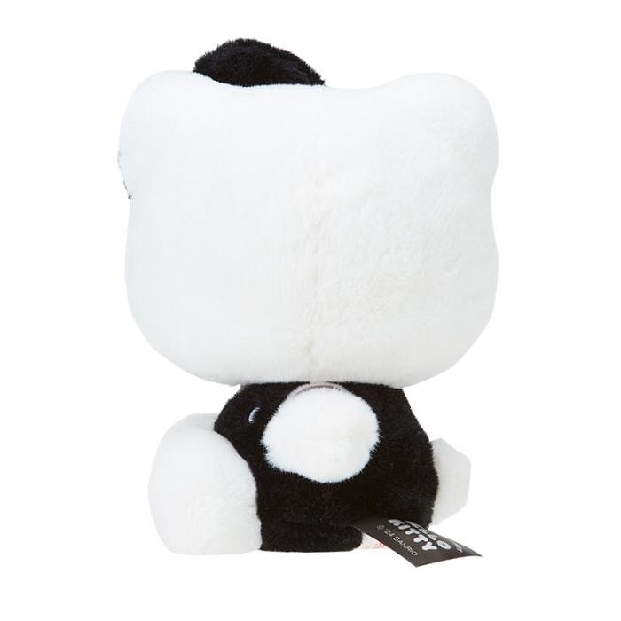 Hello Kitty Hello Kitty 50th Anniv. Plush Mascot (Black Monochrome) Białe Czarne | PL_HK28644