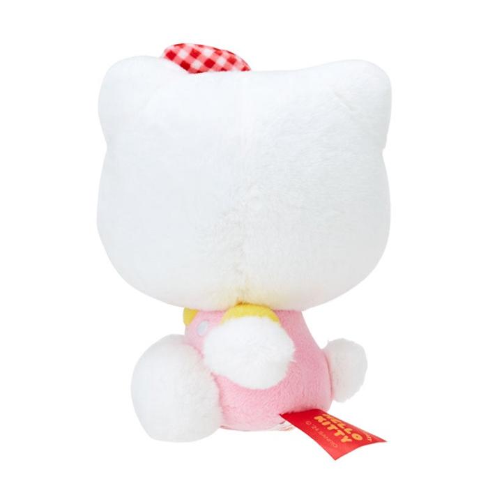 Hello Kitty Hello Kitty 50th Anniv. Plush Mascot (Red Gingham Bow) Czerwone | PL_HK44203