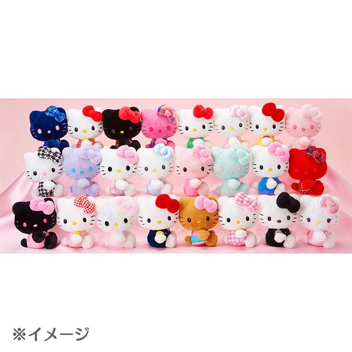 Hello Kitty Hello Kitty 50th Anniv. Plush Mascot (Red Gingham Bow) Czerwone | PL_HK44203